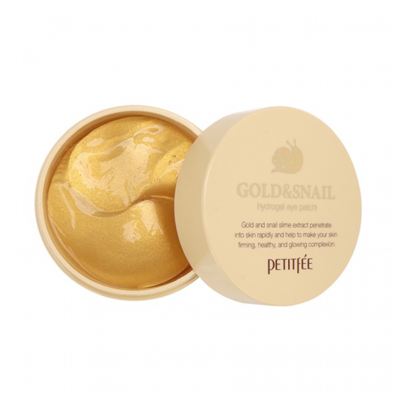 Gold & Snail Hydrogel Eye Patch, Petitfee