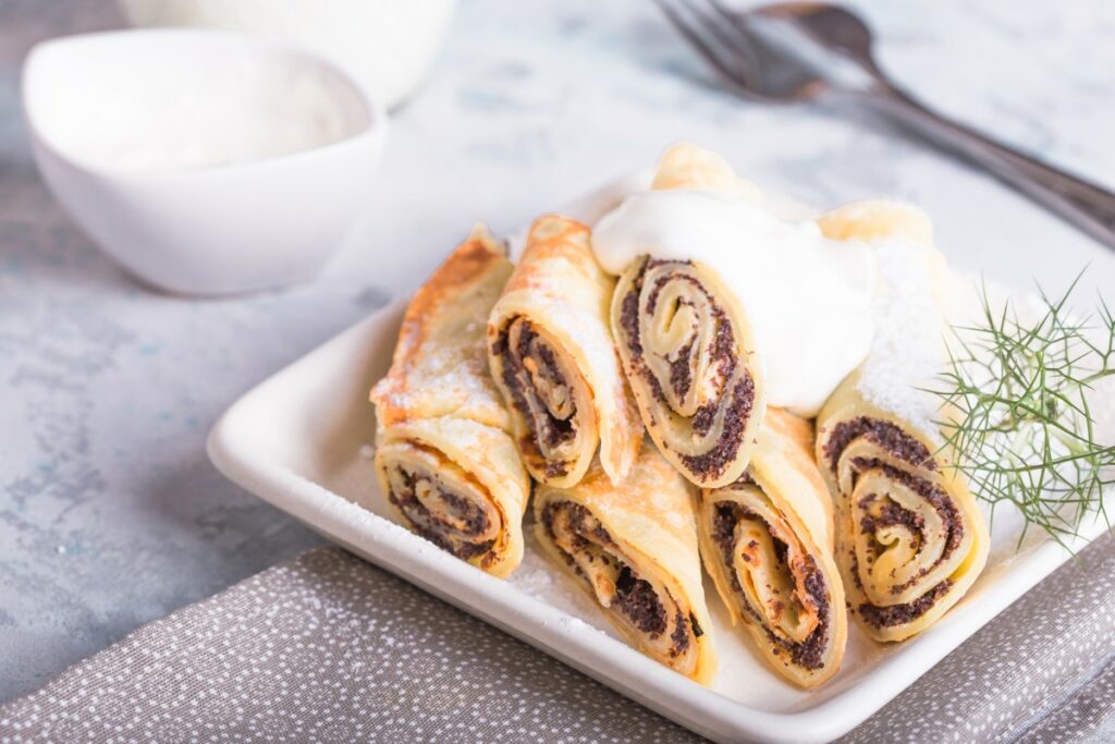 Начинка для блинчиков с маком и молоком