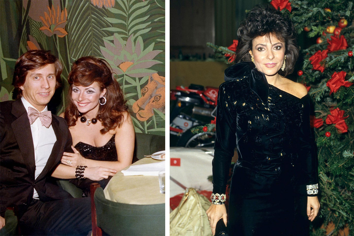 Маурицио Гуччи и Патриция Риджани 