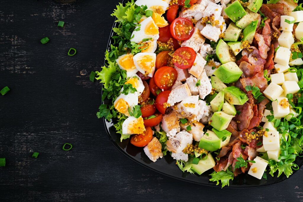 Кеторецепт яичного салата