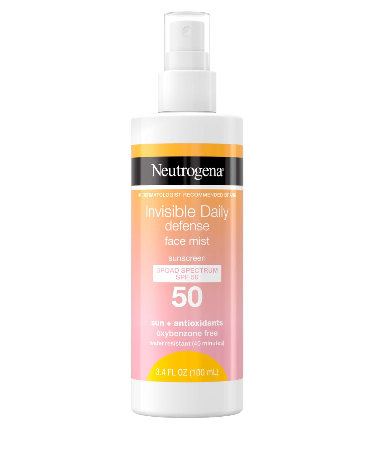 Neutrogena, Invisible Daily Defense Face Mist SPF 50