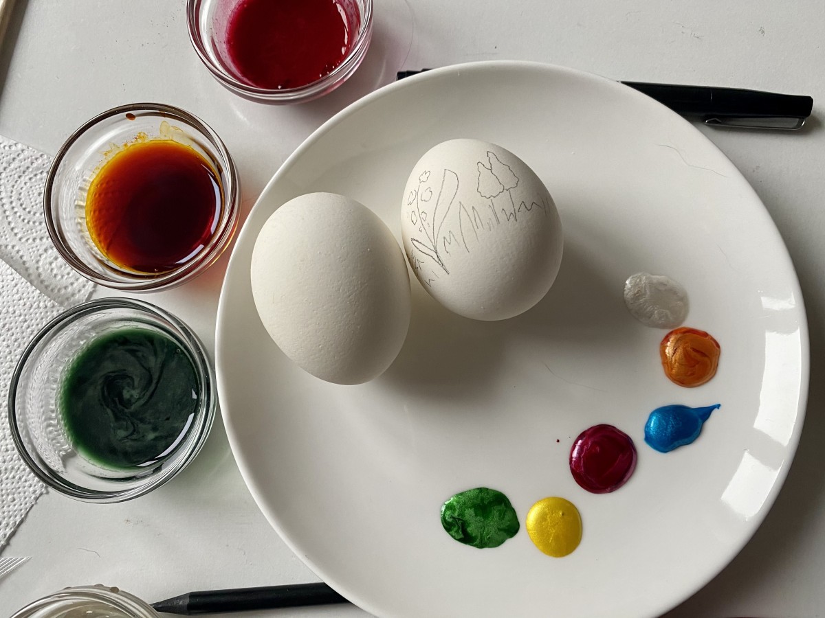 Цікаві ідеї для великодніх яєць. експеримент редакції