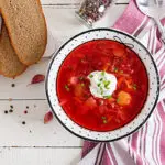 Как и с чем приготовить вегетарианский борщ — подробные рецепты