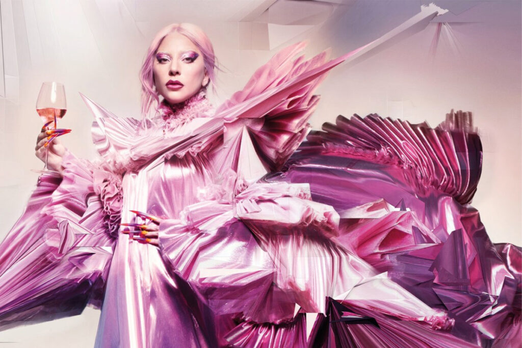 Леді Гага стала обличчям елітного шампанського Dom Pérignon