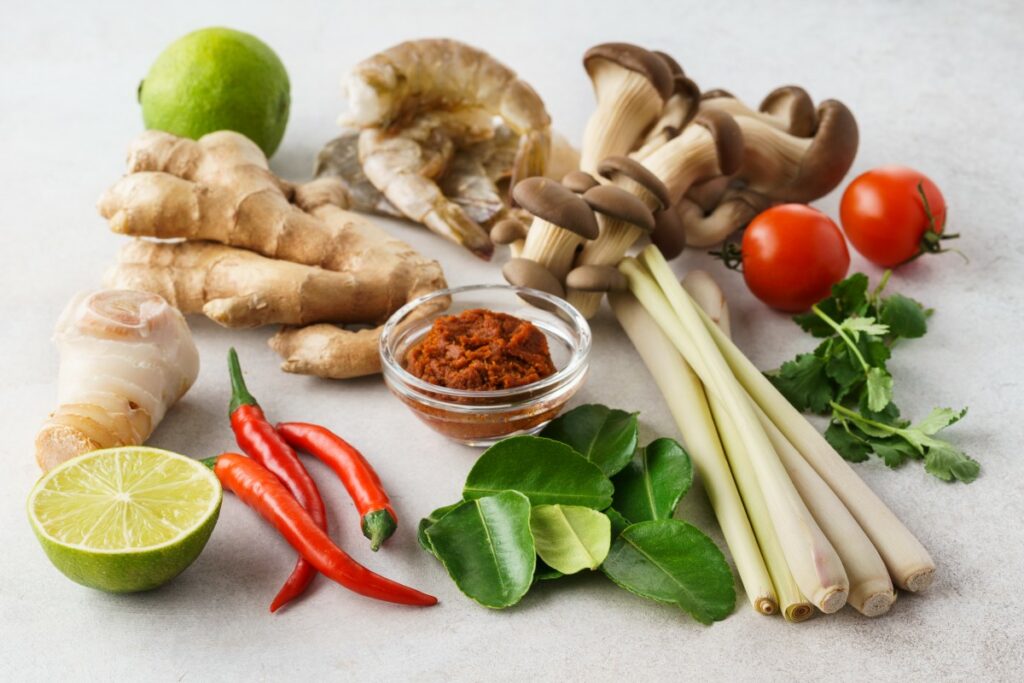 Рецепт пасти для Том Яма