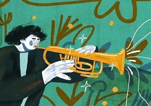 Вечер джаза и вина в саду