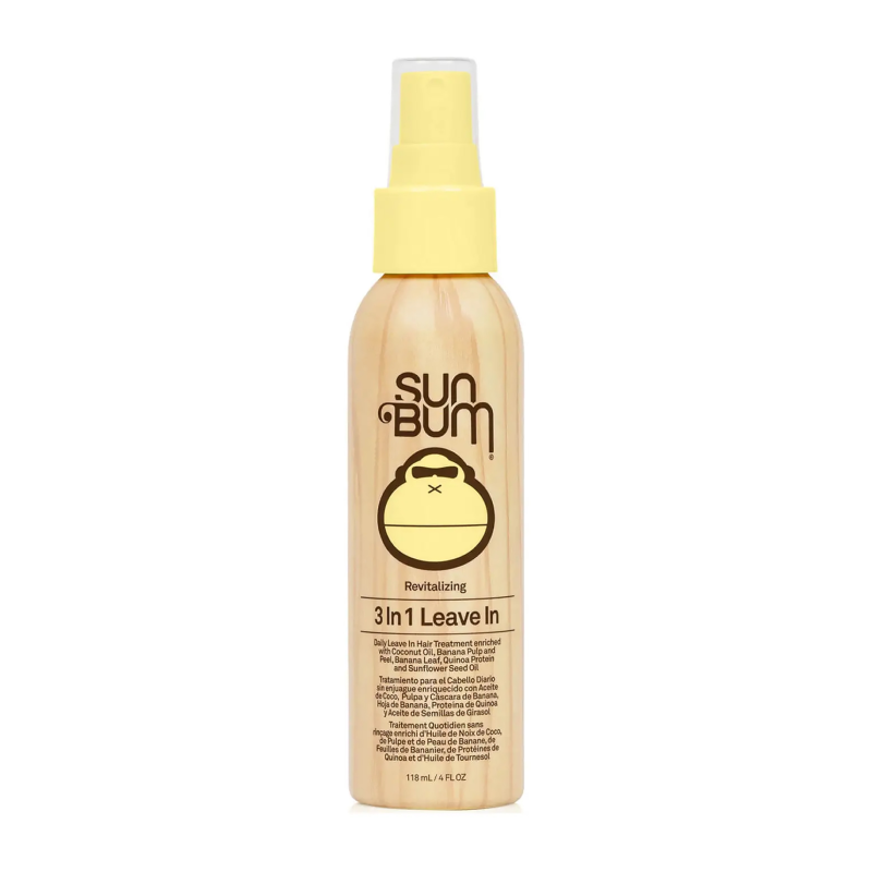 Sun Bum, Revitalizing 3 in 1 Leave In Hair Conditioner
