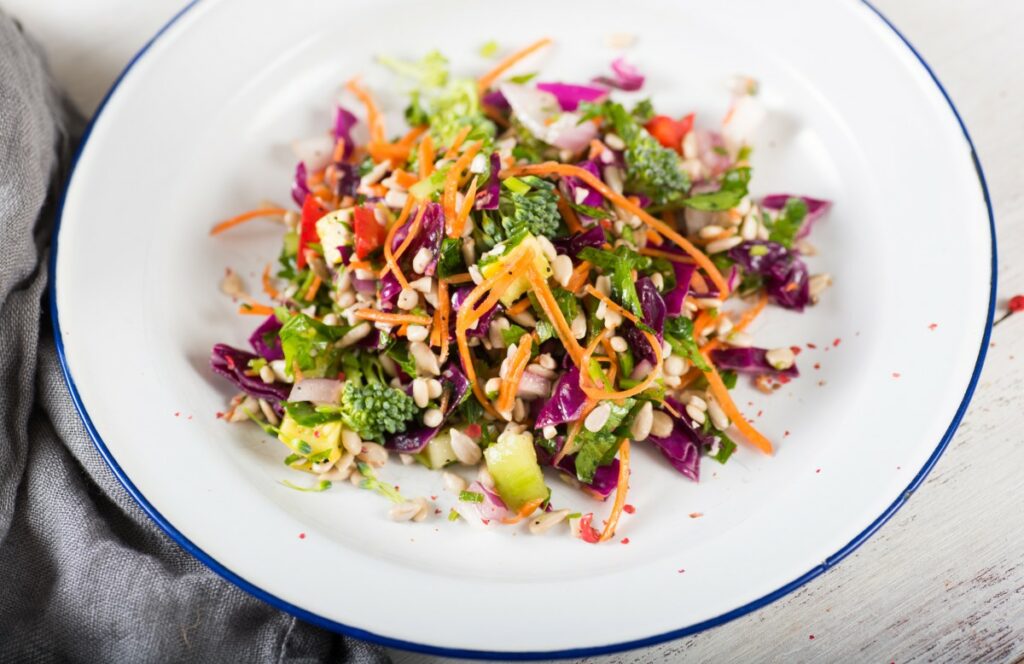 Салат из брокколи по-корейски — рецепт с фото&nbsp;&nbsp;&nbsp;&nbsp;&nbsp;&nbsp;&nbsp;