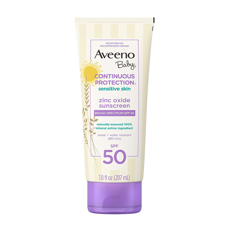 Aveeno, Baby Continuous Protection Zinc Oxide Broad Spectrum SPF 50