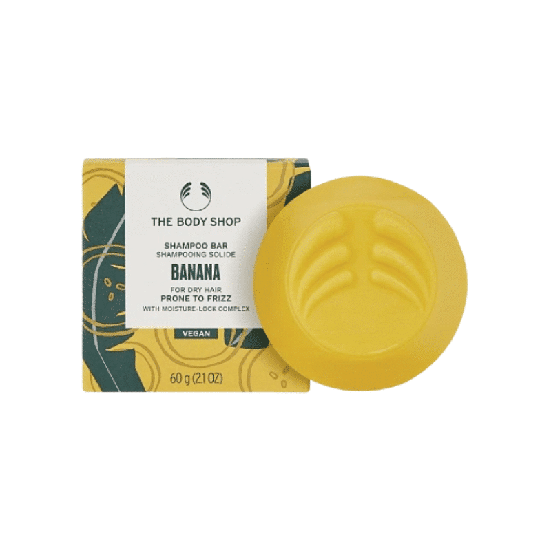 The Body Shop Banana Truly Nourishing Shampoo Bar