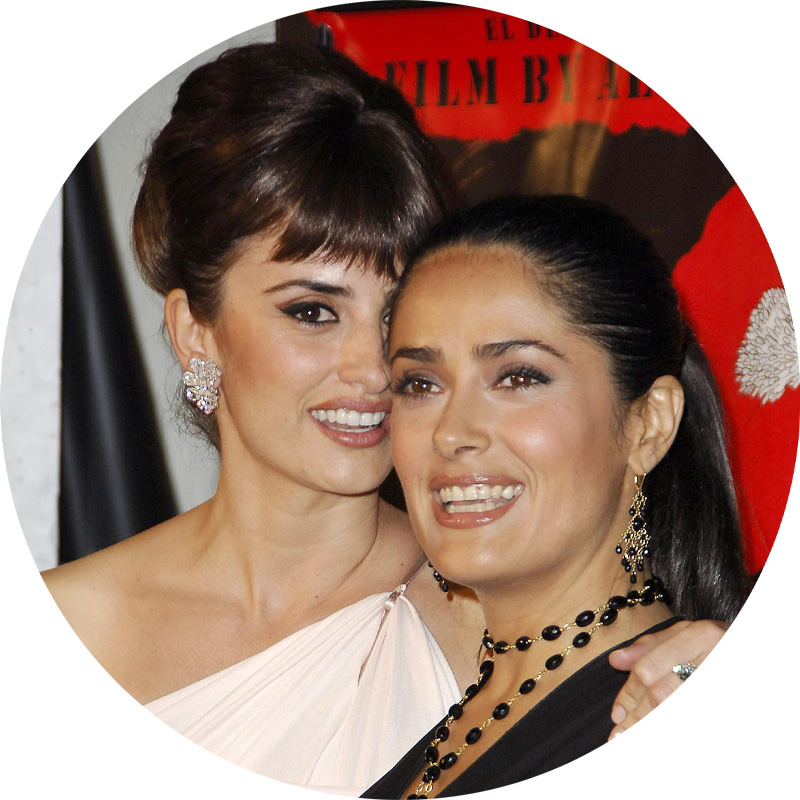 Сальма Хайек и Пенелопа Крус