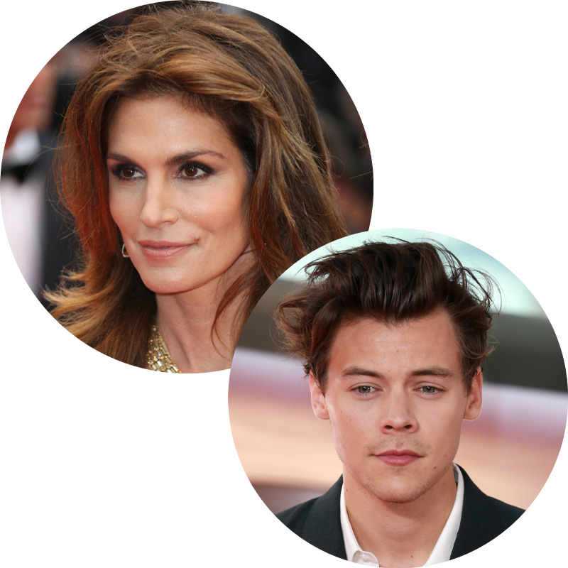 Синди Кроуфорд и Гарри Стайлз