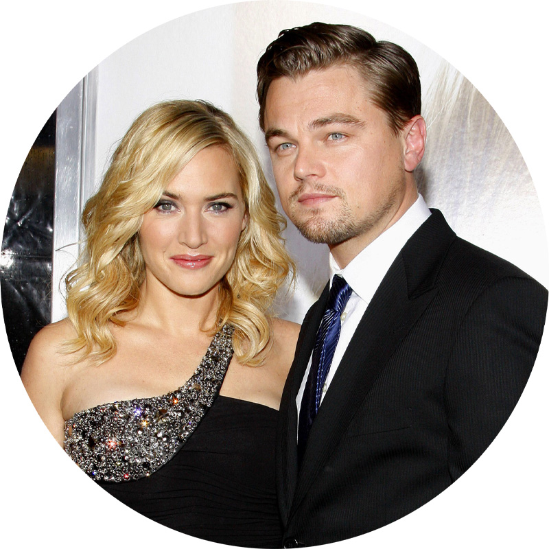 Леонардо Ди Каприо и Кейт Уинслет