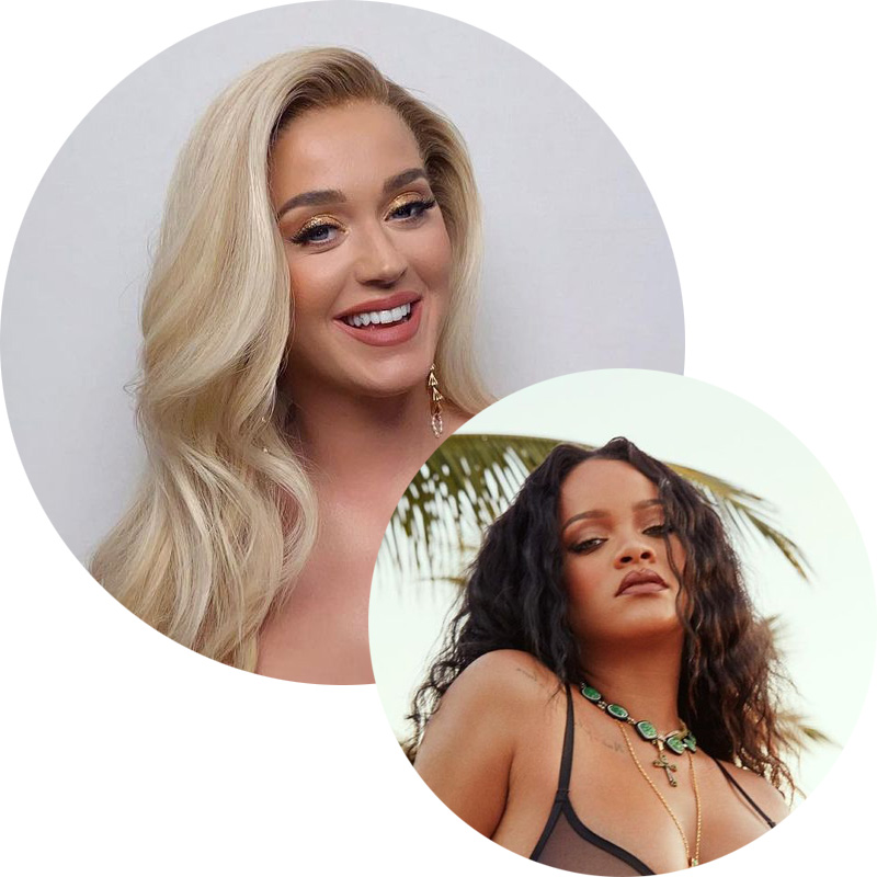 Рианна и Кэти Перри