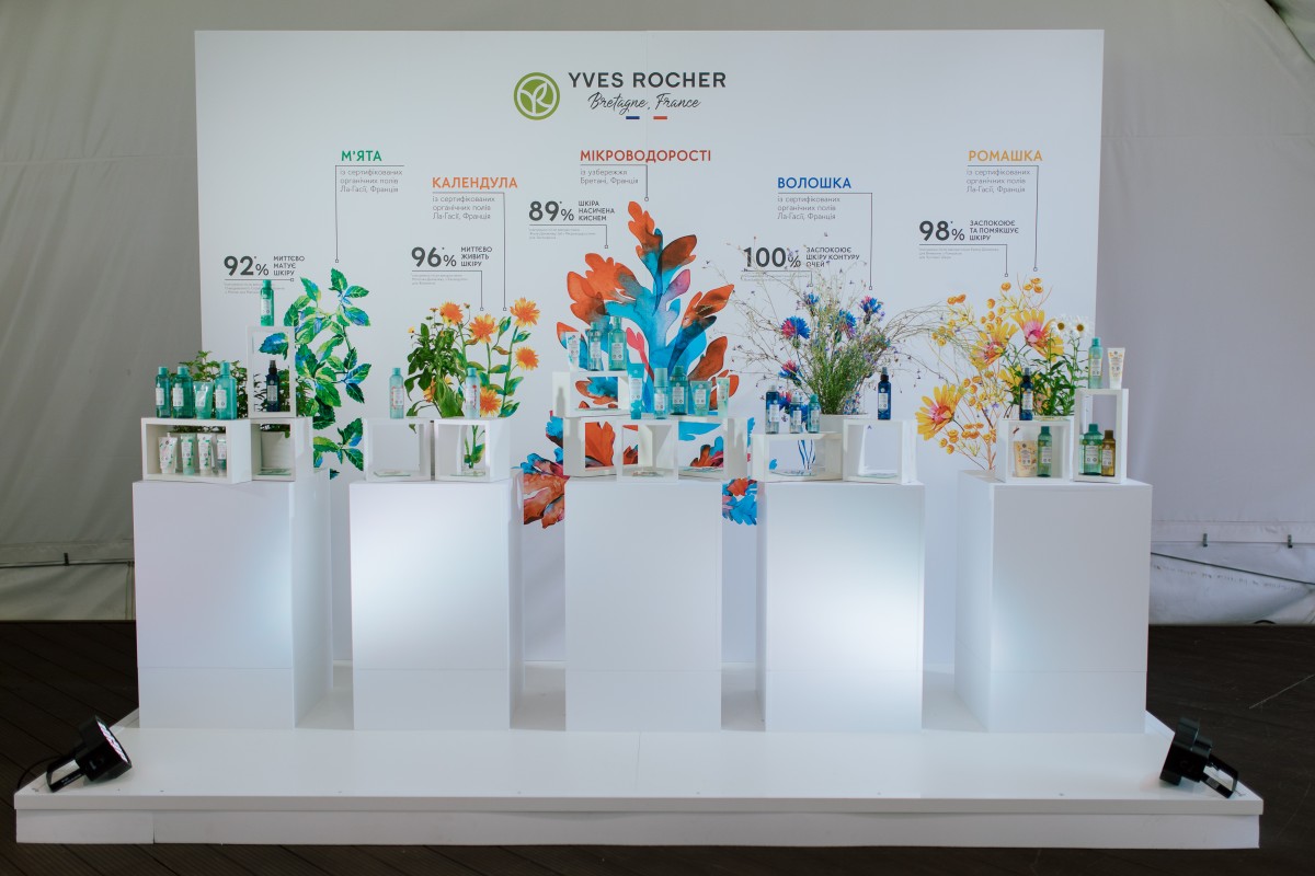 презентація нових гам для очищення шкіри Yves Rocher