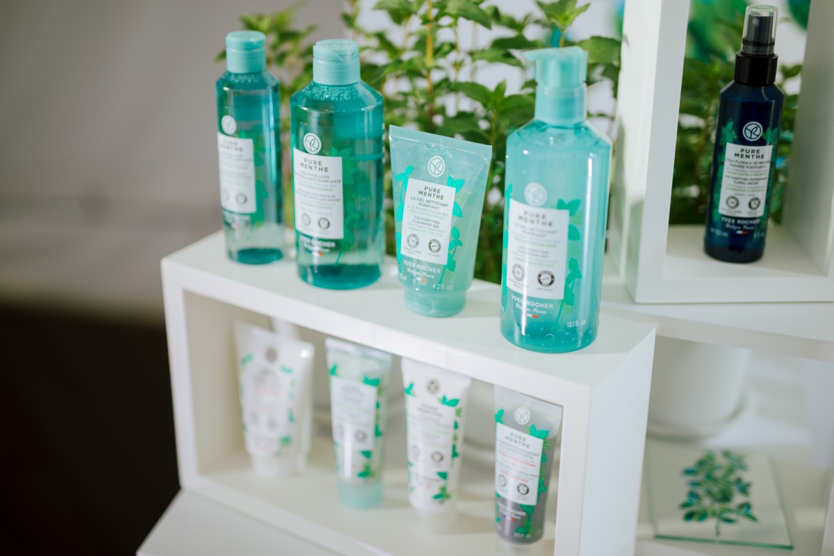 презентація нових гам для очищення шкіри Yves Rocher