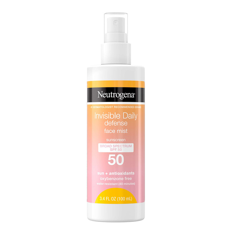 Neutrogena Invisible Daily Defense Sunscreen Face Mist SPF 50
