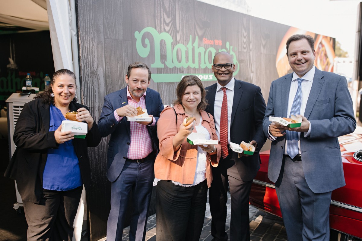 SOCAR Energy Ukraine офіційно презентував франшизу Nathan’s Famous