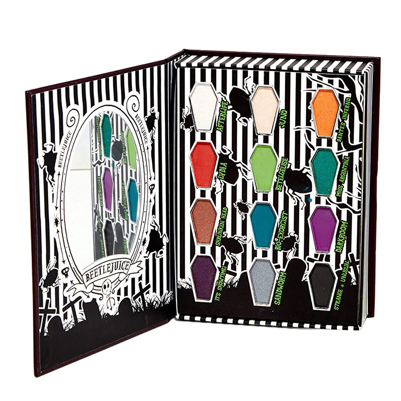 Hot Topic Beetlejuice Handbook for the Recently Deceased Palette