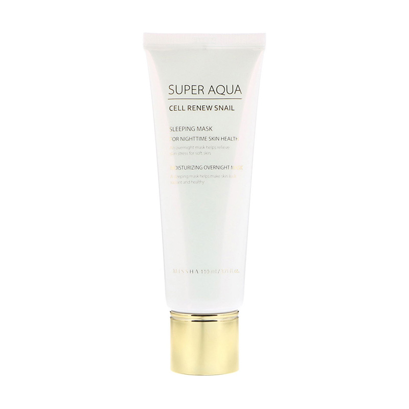 Missha, Super Aqua Cell Renew Snail Sleeping Mask