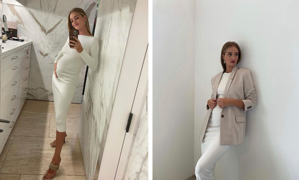 Як одягатися стильно під час вагітності: показує Роузі Хантінгтон-Уайтлі