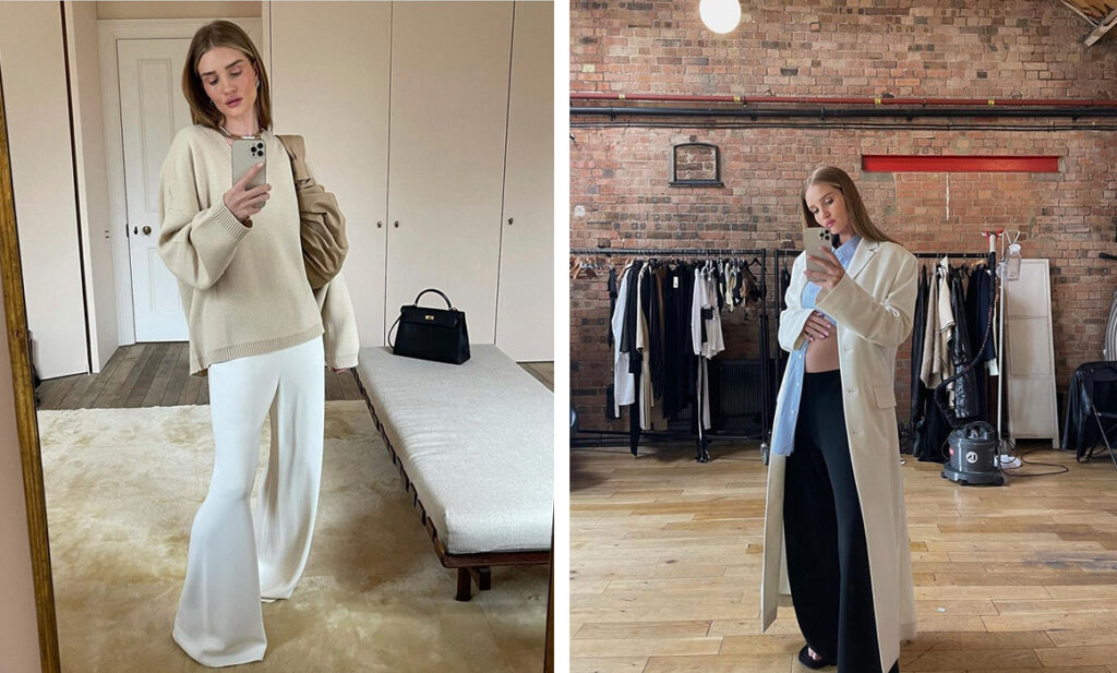 Як одягатися стильно під час вагітності: показує Роузі Хантінгтон-Уайтлі