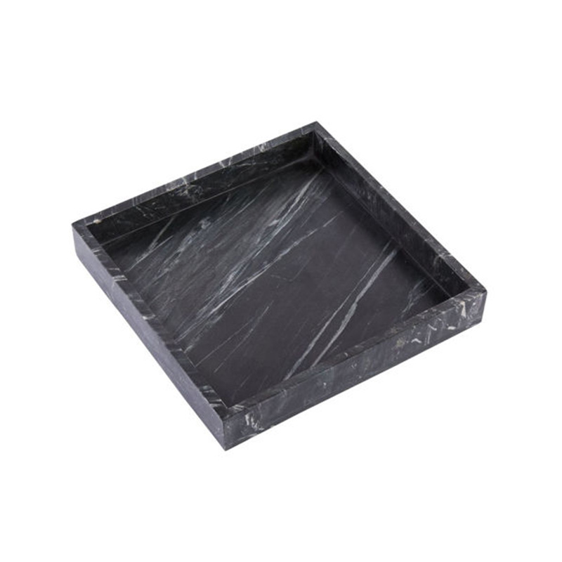 Butlers, чорний піднос Marble