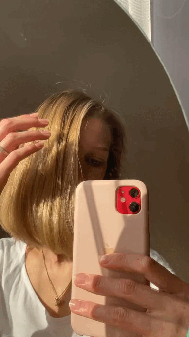 Говорит редакция: фиолетовый шампунь для блондинок Moroccanoil Blonde Perfecting Purple Shampoo