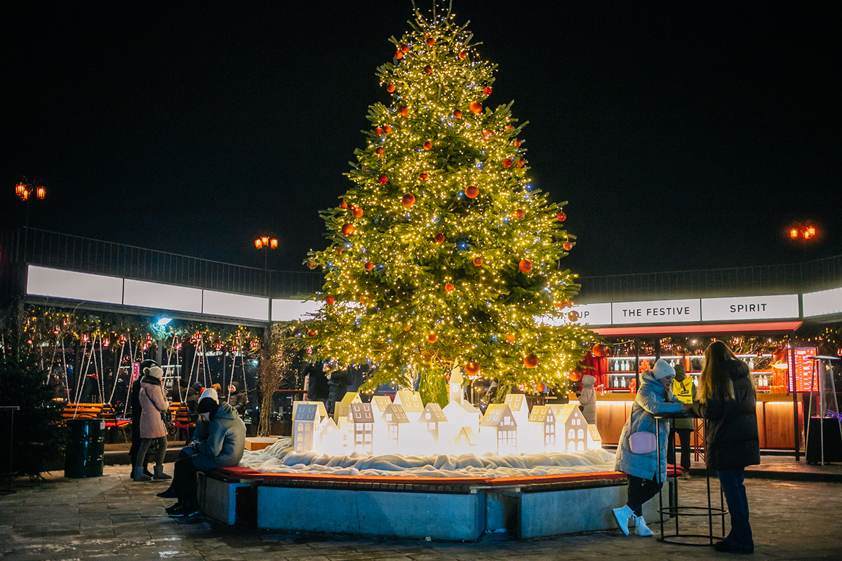 Новогодняя локация Киева Арка Gallery