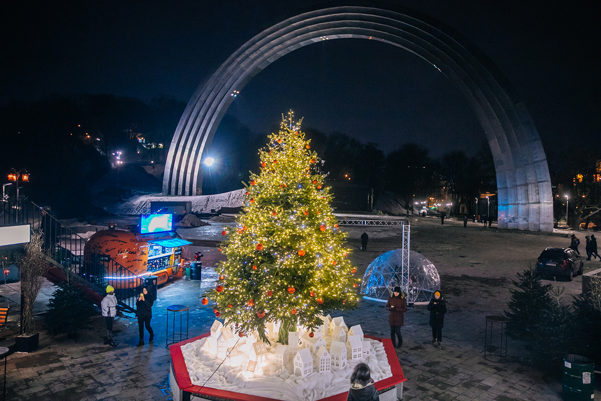 Новая новогодняя локация Арка Gallery