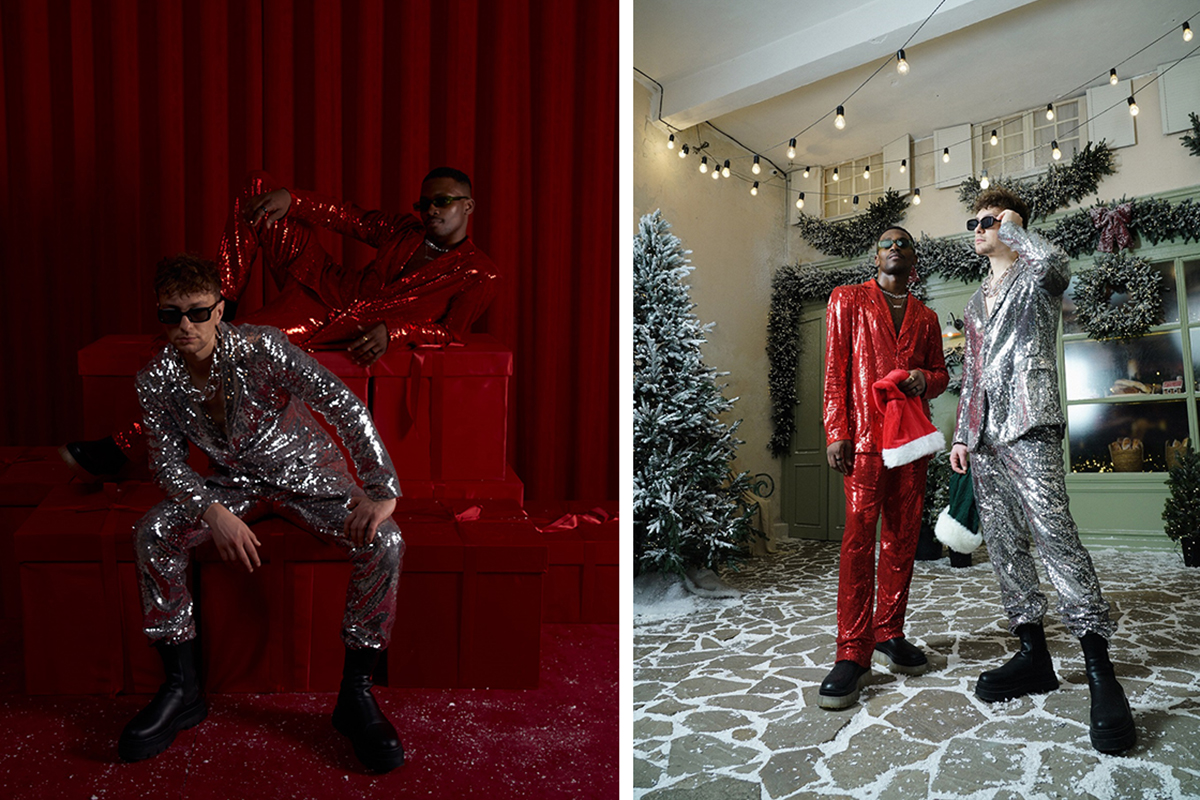 Фотосъемка для альбома Tvorchi Hits New Year Edition