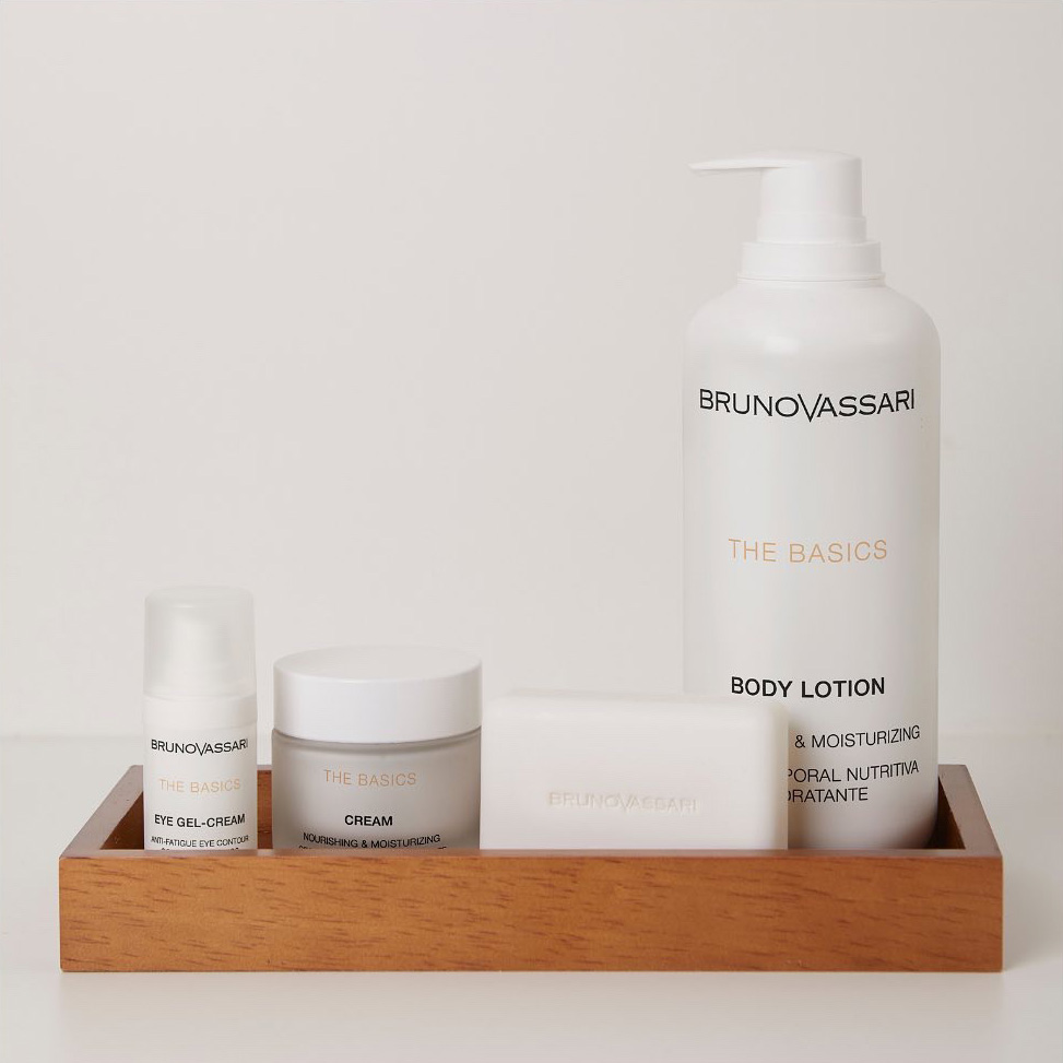 Bruno Vassari, набір для щоденного догляду з еко лінії Basics