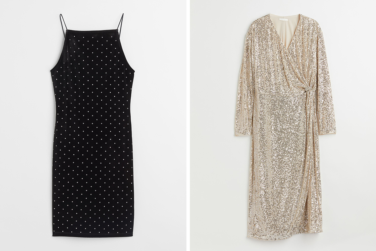 Новогодние платья H&M