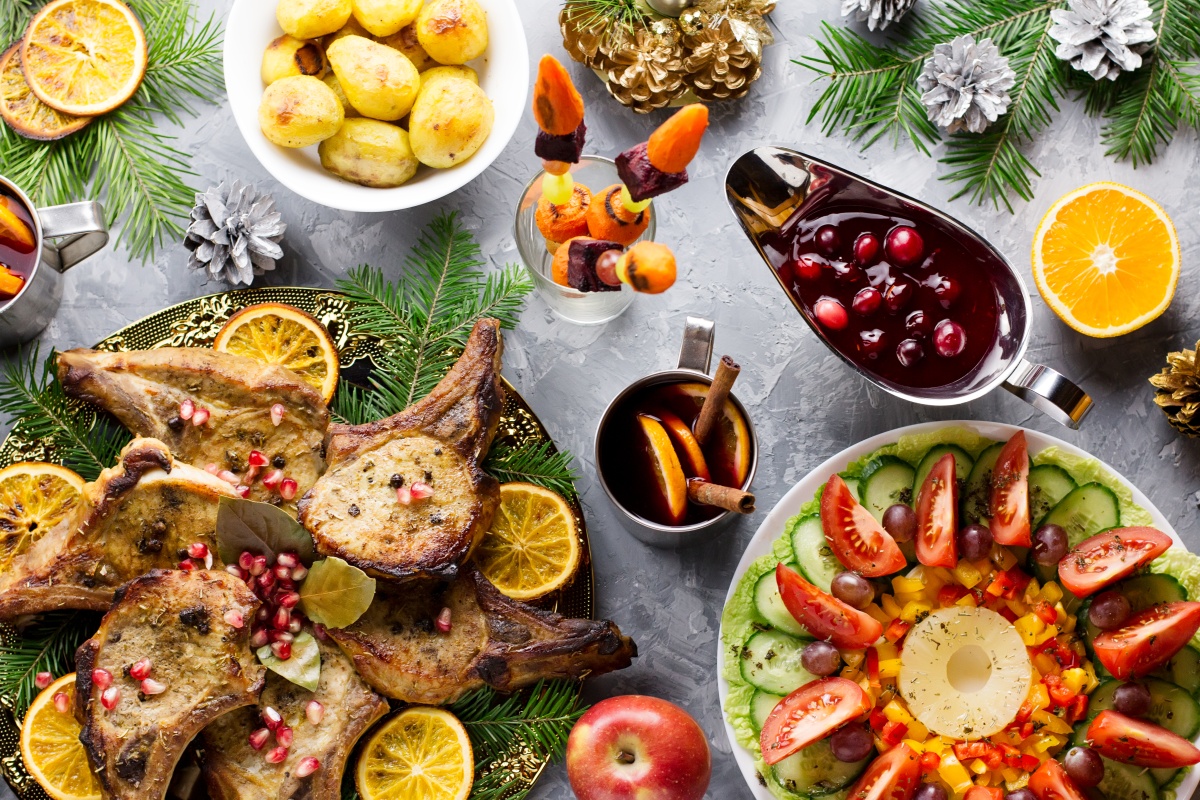 Новогодний стол 2022