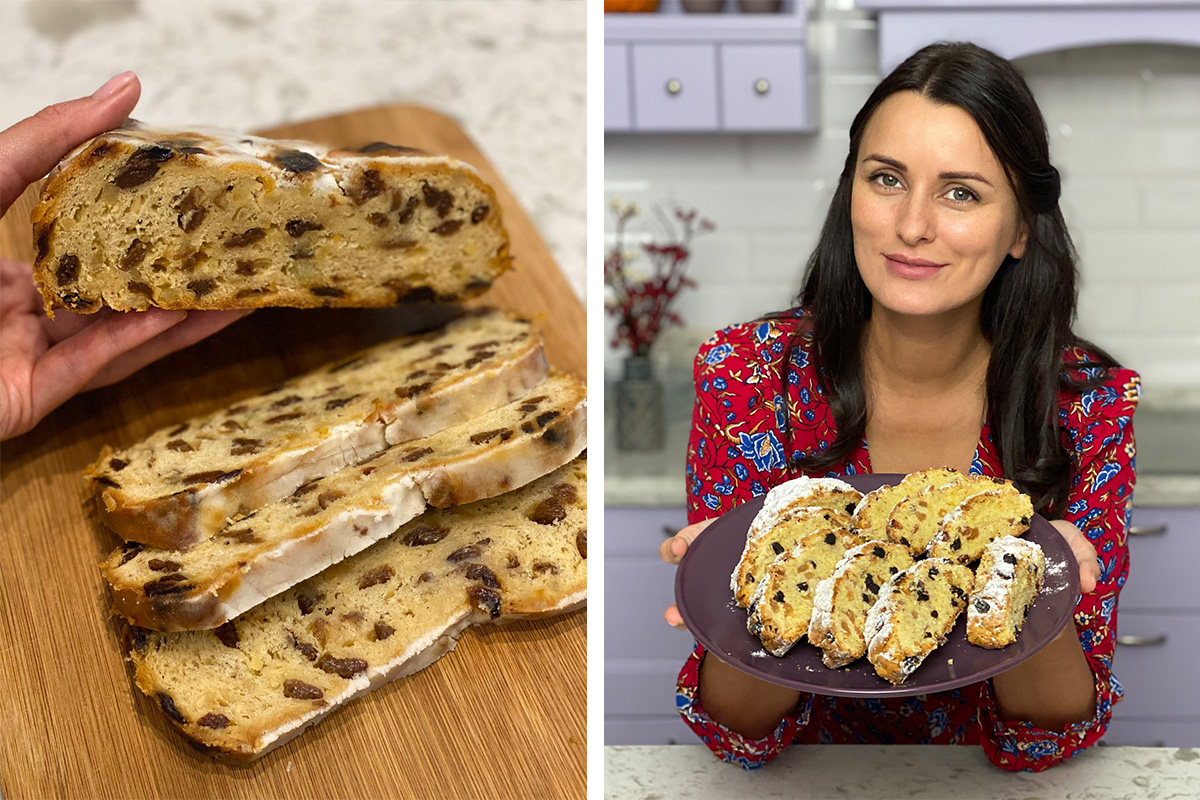 Різдвяний штолен: рецепт святкового кексу