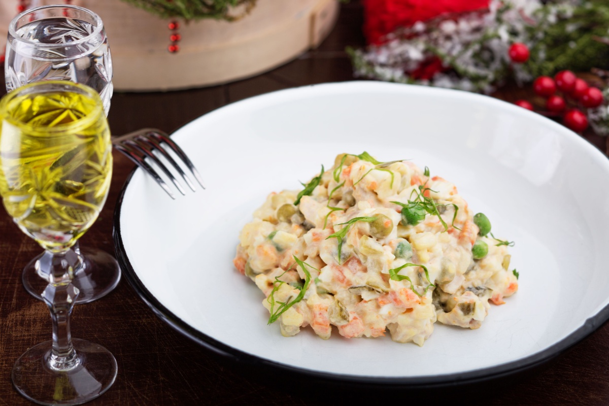 Макробиотическое оливье