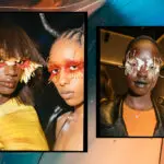 Фантастические цветы на презентации Шейна Оливера на Неделе моды в Нью-Йорке