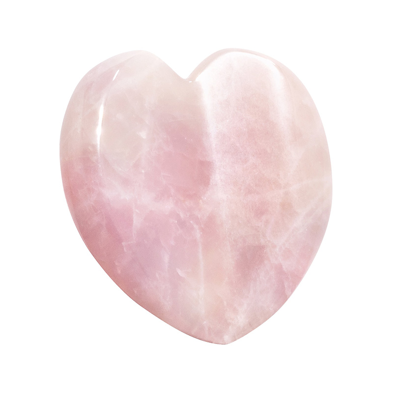 Kora Organics, Rose Quartz Heatrt Gua Sha