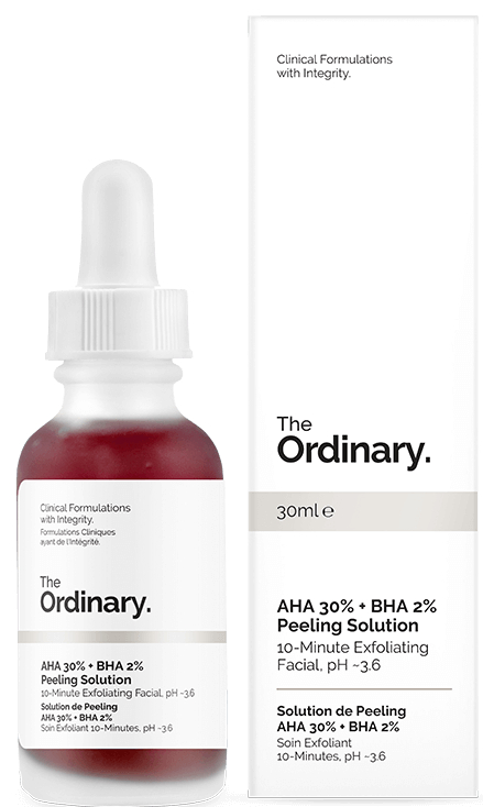 Пілінг для обличчя AHA 30% + BHA 2% Peeling Solution від The Ordinary