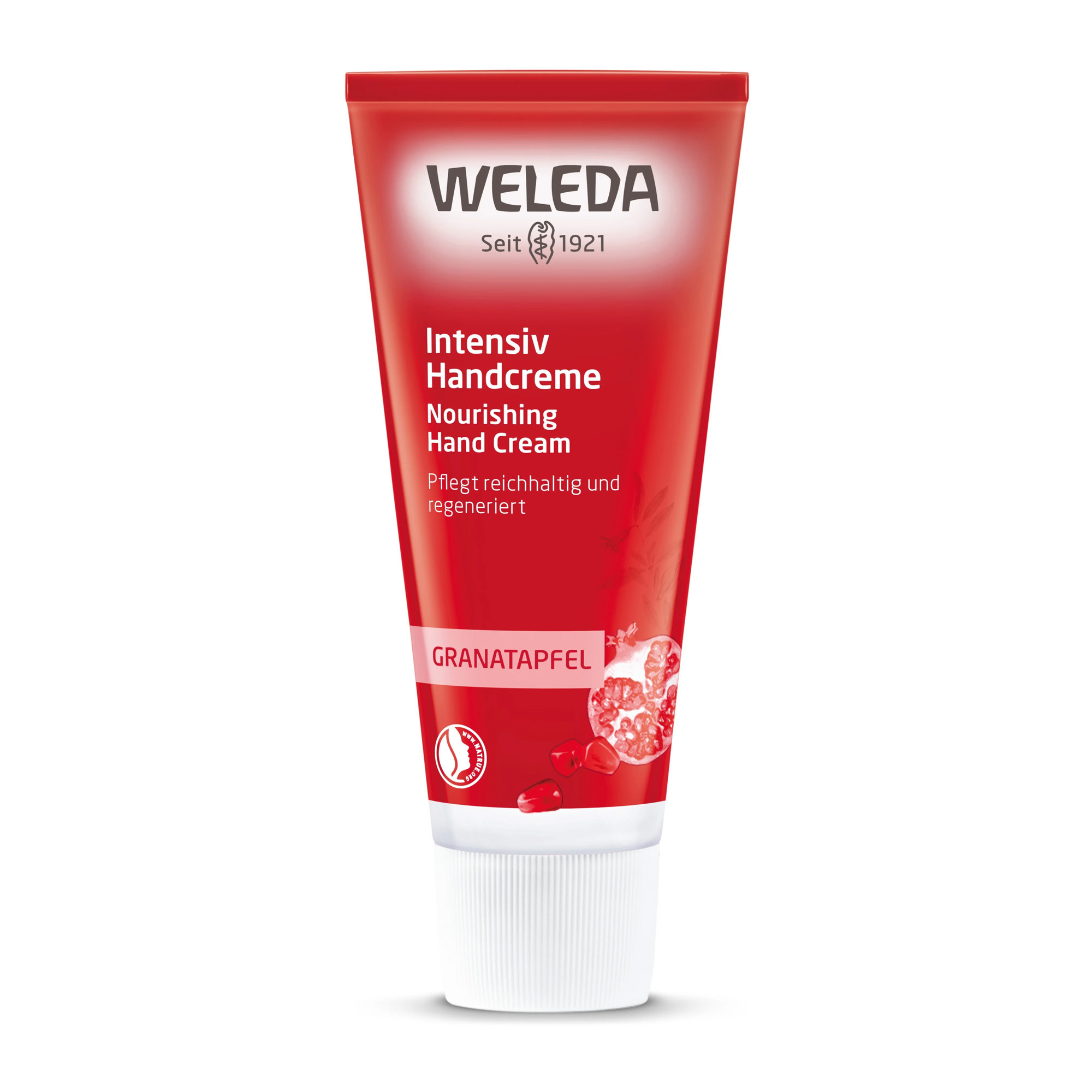 Гранатовий відновлювальний крем для рук Regenerations Handcreme від Weleda