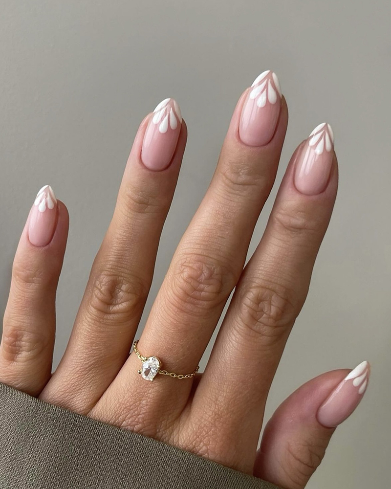 Френч з квітами