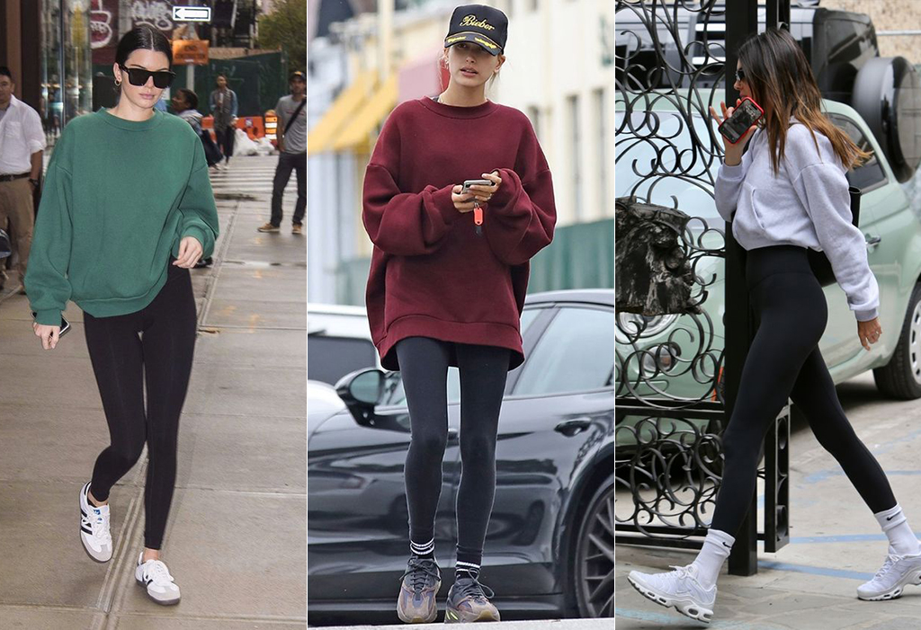 образи з лосинами і світшотом