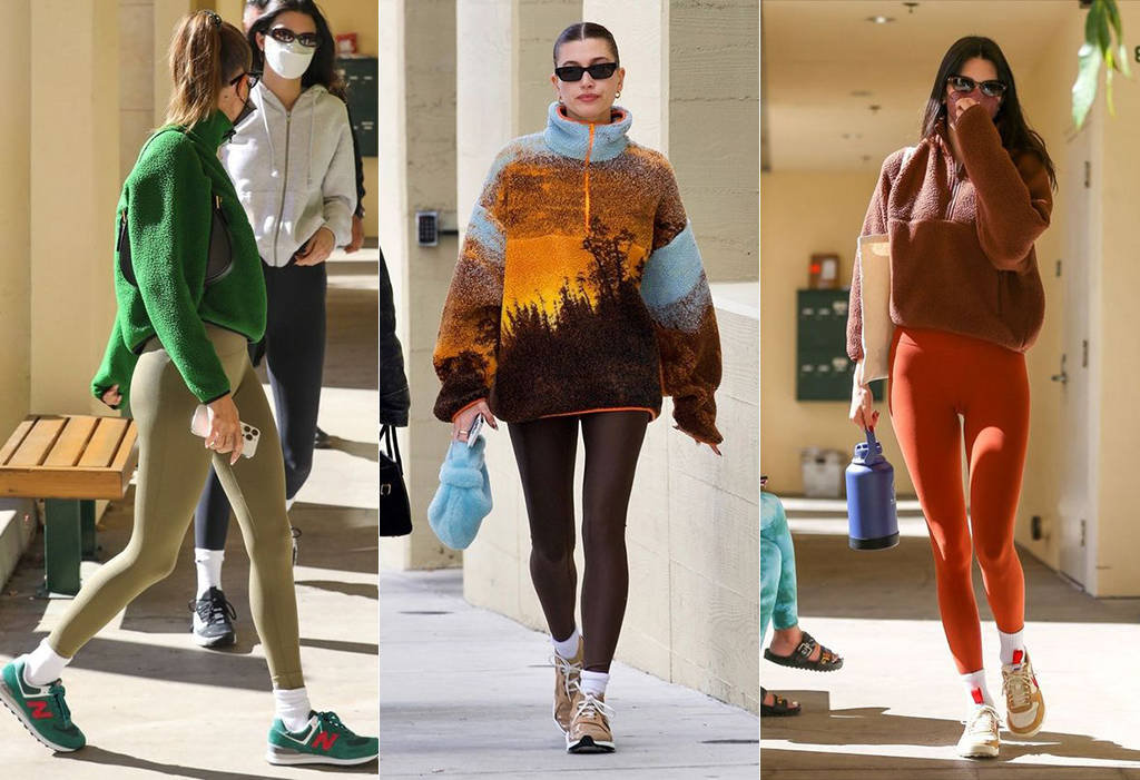 зіркові образи з лосинами