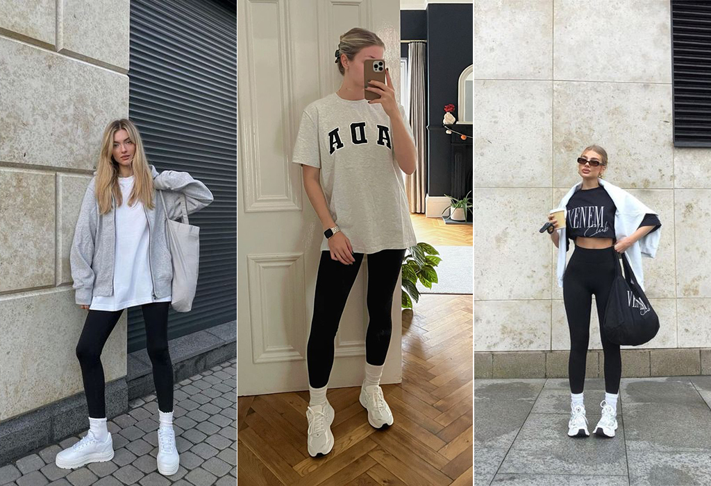 лосини з футболкою образи