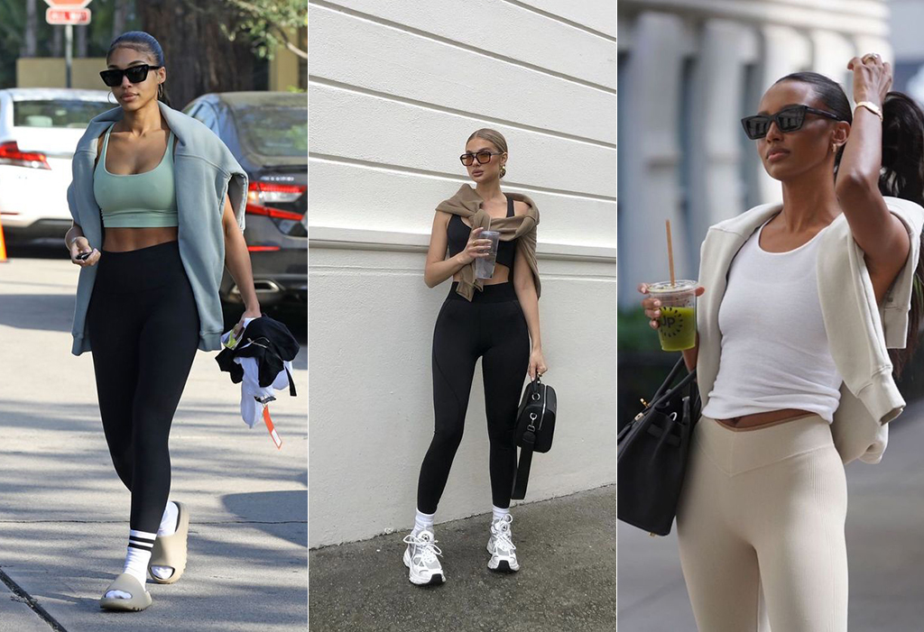 образи з лосинами на весну