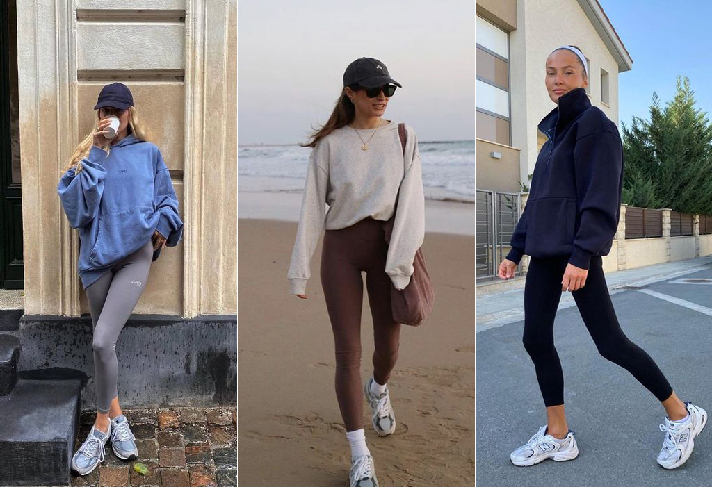 з чим носити лосини фото