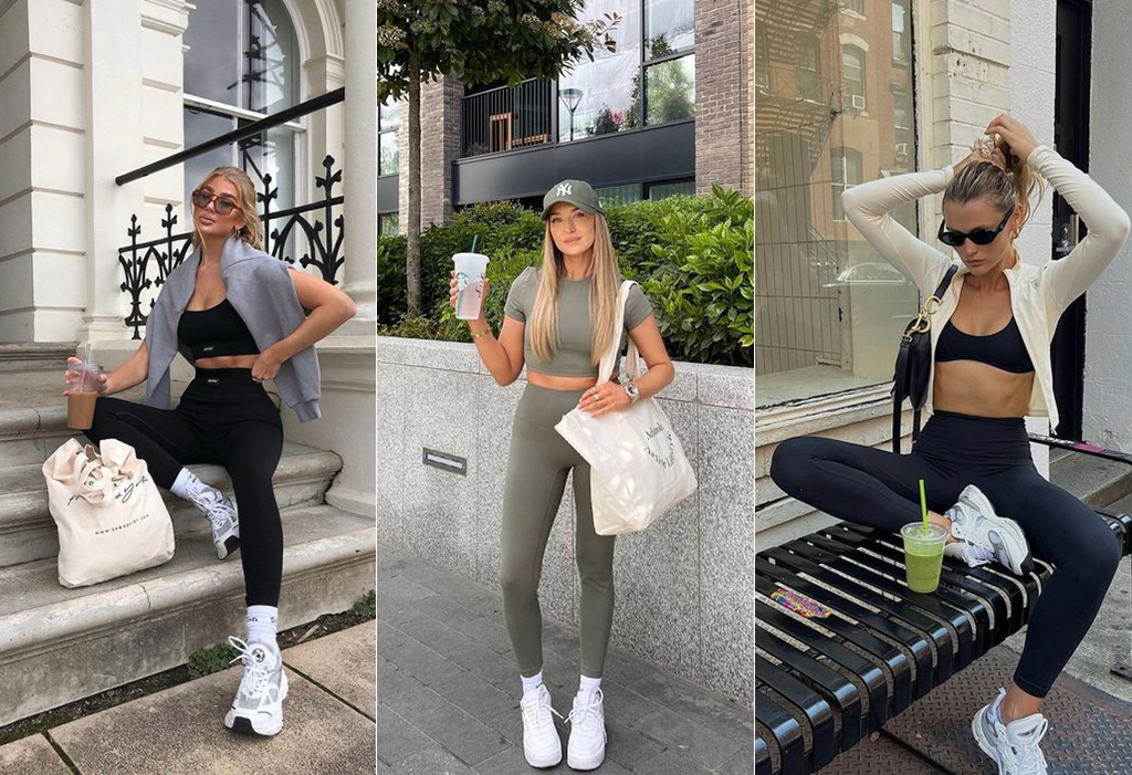 образи з лосинами на літо