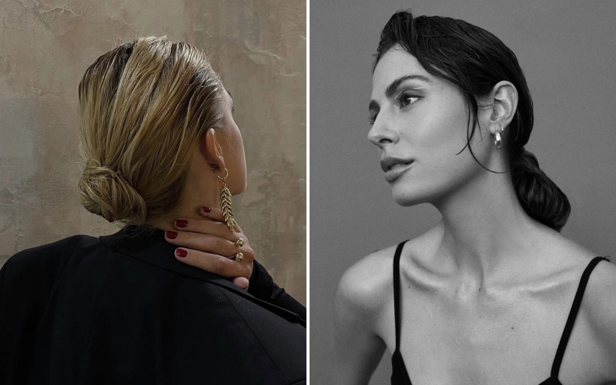 зачіски з мокрим ефектом