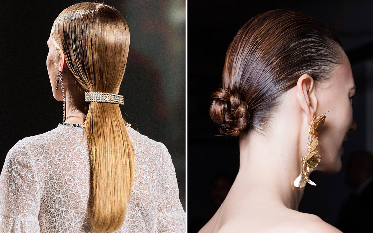 зачіски з мокрим волоссям