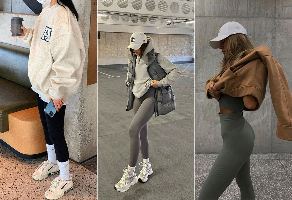 образи з лосинами і худі